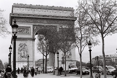 Arc de triomphe de l’Étoile. Paris. France